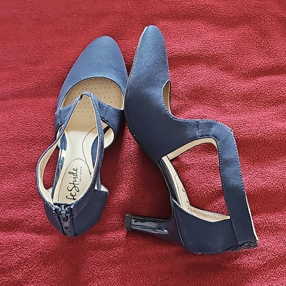 Blue heels